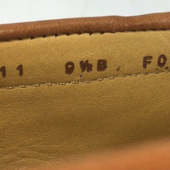 Cole Haan Brown Leather Loafers US 9.5 B Narrow - Picture 6 of 8